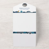 Gearing Up for Baby - Robot Baby Shower Einladung (Außenbereich)