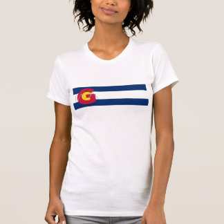 Gearist Colorado Flaggen-Shirt - Frauen T-Shirt
