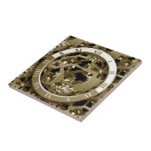Gears Clock Office Design Digital Art Destination Fliese (Seite)