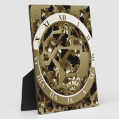 Gears Clock Office Design Digital Art Destination Fotoplatte (Seite)