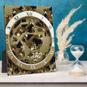 Gears Clock Office Design Digital Art Destination Fotoplatte (Seite)