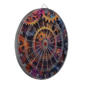 Gears Dartboard Dartscheibe (Vorderseite Links)