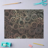 Gears Decoupage Seidenpapier (Basteln)