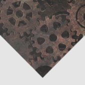 Gears Decoupage Seidenpapier (Detail)