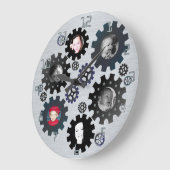 Gears Foto Frames Wall Uhr (Winkel)