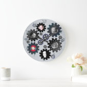 Gears Foto Frames Wall Uhr (Zuhause)