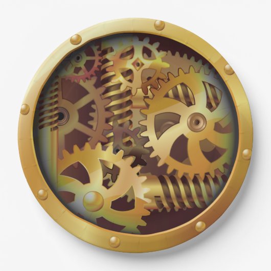 GEARS PAPPTELLER (Vorderseite)