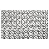 Gears Pattern 070819 - Schwarz auf Weiß Stoff (Yard (91,4 cm))