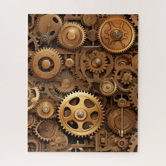 Gears Pattern Puzzle (Vertikal)