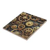 Gears Pattern Tile Fliese (Seite)