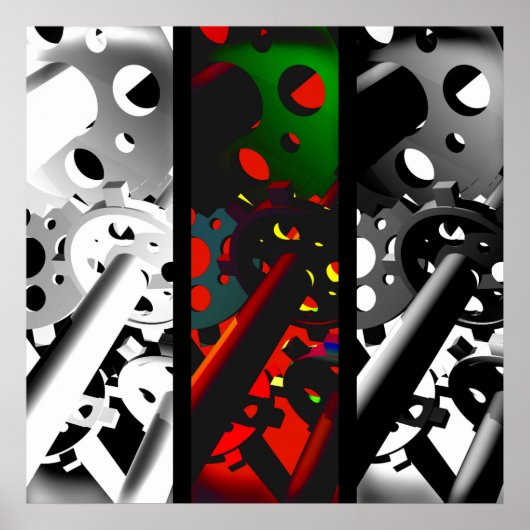 "Gears" Poster (Vorne)