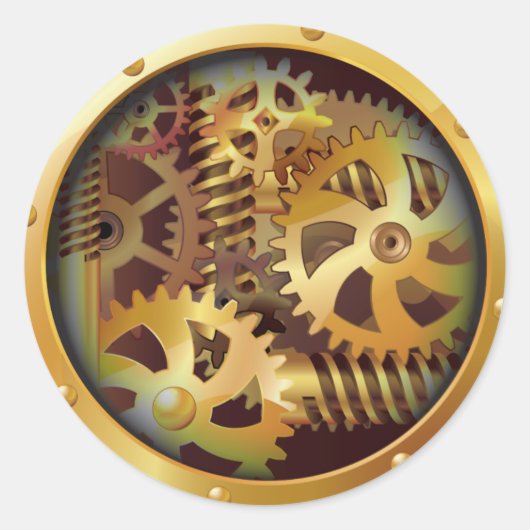 GEARS RUNDER AUFKLEBER (Vorderseite)