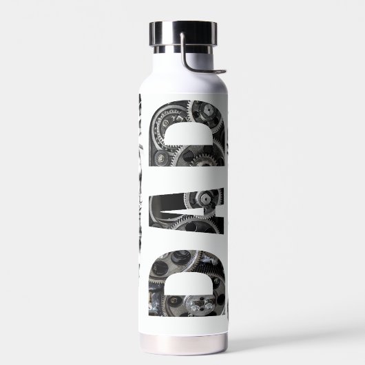 Gears Styled Vater Trinkflasche (Links)