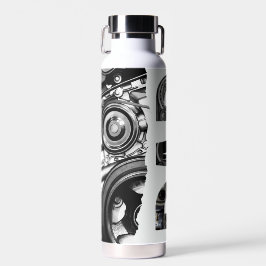 Gears Styled Vater Trinkflasche