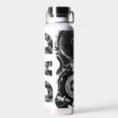 Gears Styled Vater Trinkflasche (Rückseite)