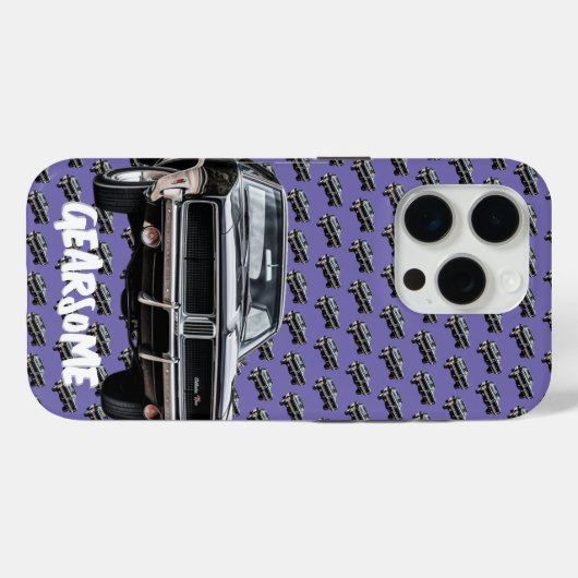 Gearsome Case-Mate iPhone Hülle (Rückseite (Horizontal))