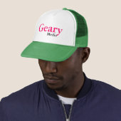 Geary Medium-Fernlastfahrer-Hut Truckerkappe (Beispiel)