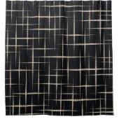 Geätzter Onyx Duschvorhang (Vorderseite)
