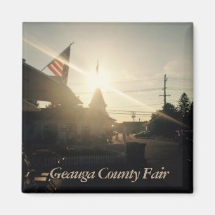 Geauga Landkreis Fair, Ohio Foto Magnet