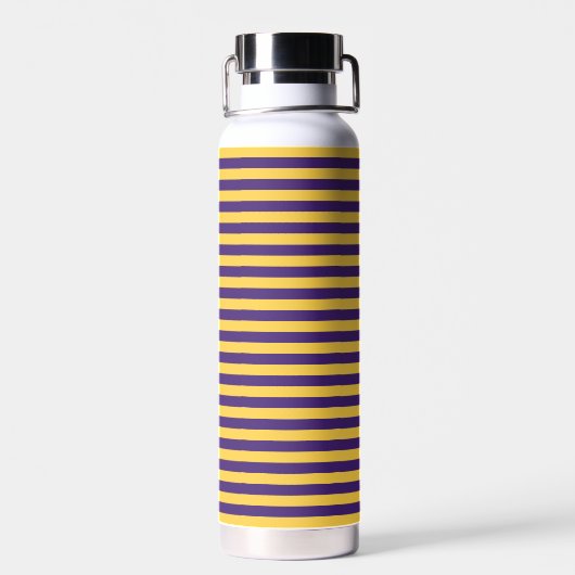 Geaux Tigers Striping LSU Tumbler - Wasserflasche Trinkflasche (Rückseite)