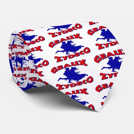 Geaux Zydeco Krawatte (Gerollt)
