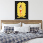 Geb Canvas Print Leinwanddruck (Insitu (Schlafzimmer))