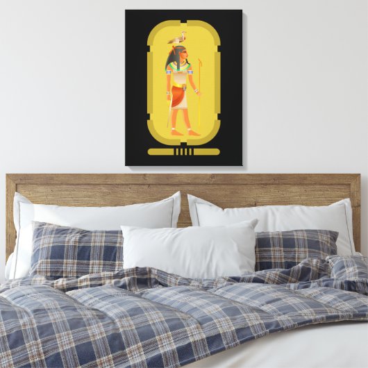 Geb Canvas Print Leinwanddruck (Insitu (Schlafzimmer))