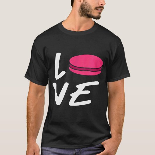 Gebäck French Macaron T-Shirt (Vorderseite)