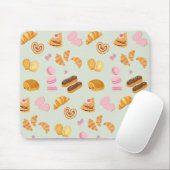 Gebäck in Paris Mousepad (Mit Mouse)