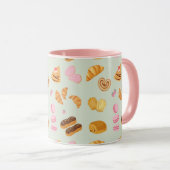 Gebäck in Paris Tasse (VorderseiteRechts)