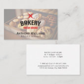 Gebäck und Brot | Baker Visitenkarte (Vorne/Hinten)