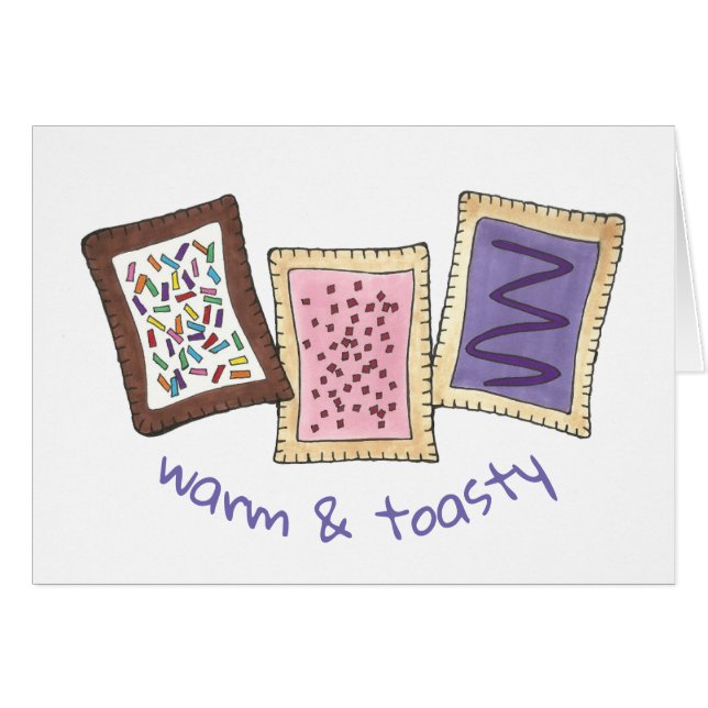 Gebäck und Gebäck für das warme und toasty Frühstü (Vorderseite (Horizontal))