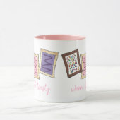 Gebäck und Gebäck für das warme und toasty Frühstü Tasse (Zentrum)