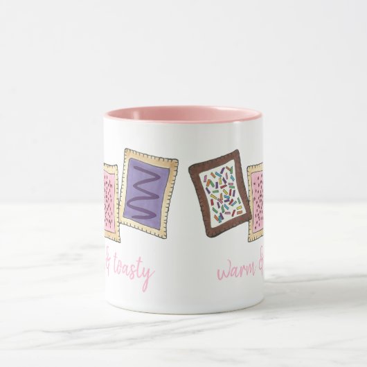 Gebäck und Gebäck für das warme und toasty Frühstü Tasse (Zentrum)