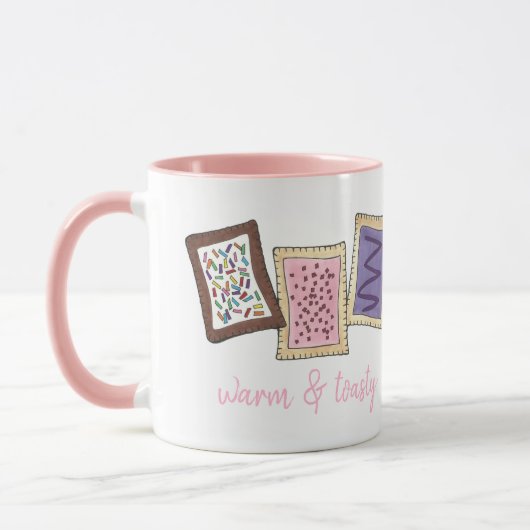 Gebäck und Gebäck für das warme und toasty Frühstü Tasse (Links)