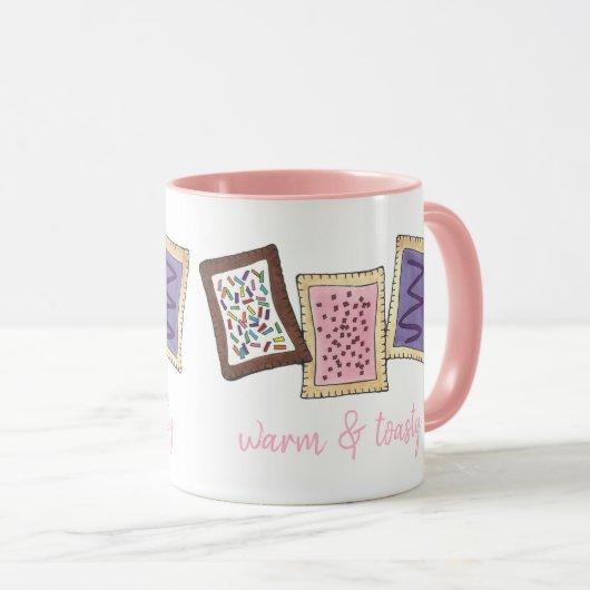 Gebäck und Gebäck für das warme und toasty Frühstü Tasse (VorderseiteRechts)