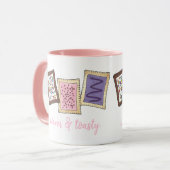 Gebäck und Gebäck für das warme und toasty Frühstü Tasse (Vorderseite Links)