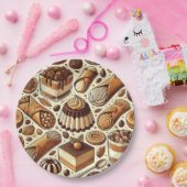 Gebäck und Teller zum Nachtisch (Party)