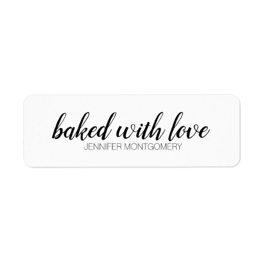 gebacken mit Liebe (Vorne)