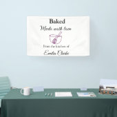 Gebacken mit Liebe Bäckerei Unternehmen hinzufügen Banner (Messe)