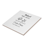 Gebacken mit Liebe Bäckerei Unternehmen hinzufügen Fliese (Seite)