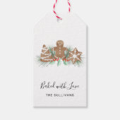 gebacken mit Liebe Geschenkanhänger (Vorderseite)