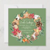 Gebacken mit Liebe Gingerbread Cookies tauschen Einladung (Vorderseite)