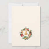 Gebacken mit Liebe Gingerbread Cookies tauschen Einladung (Rückseite)