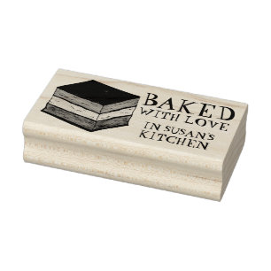 Gebacken mit Liebe Italienischer Regenbogen Sieben Gummistempel