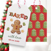 Gebacken mit Liebe Lebkuchen Geschenkanhänger