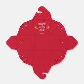 Gebacken mit Liebe - Lebkuchen Männer - Weihnachte Geschenkschachtel (Ungefaltet)