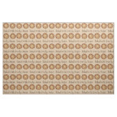 Gebacken mit Liebe Personalisierte Schokolade Chip Stoff (Fat Quarter (45,7 x 55,9 cm))