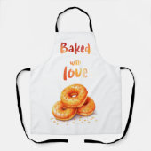 gebacken mit Liebe Schürze (Vorderseite)