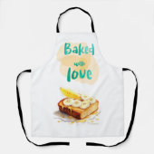 gebacken mit Liebe Schürze (Vorderseite)